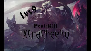 God King Darius Penta KillAfterShock 2v5 [upl. by Fleece]