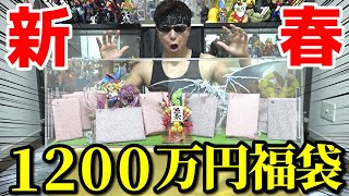 【遊戯王】限定１個販売の新春１２００万円福袋買ってみた！！！！！【福袋2024】 [upl. by Francisco]