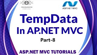 08  Temp Data In ASPNET MVC  Passing Data From Controller To View  TempData  MVC HindiUrdu [upl. by Zaremski]