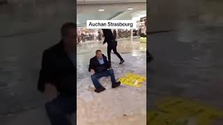 Auchan Hautepierre a été inondé [upl. by Adelina138]