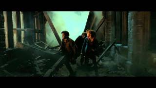 Harry Potter and the Deathly Hallows  Part 2 Courtyard Apocalypse Scene  HD [upl. by Eirameinna]