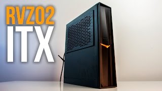 Silverstone RVZ02 Review  Amazing Slim ITX Tower [upl. by Ainnos507]