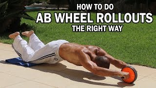 How to do ab wheel rollouts the right way [upl. by Ahsauqal625]