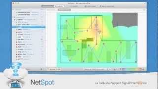 NetSpot fait le plan de votre environnement WiFi Étude de site WiFi [upl. by Dorita]