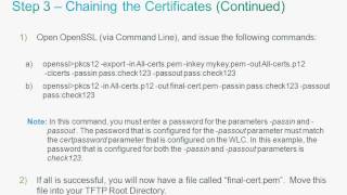 Installing Third Party SSL Certificates for Guest Access [upl. by Fafa171]