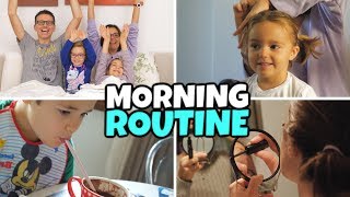 MORNING ROUTINE Famiglia GBR  Speciale 500000 iscritti [upl. by Salli]