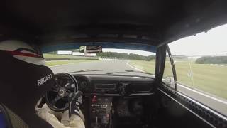 Zakspeed Ford Escort Mk2 Onboard Donington Park GP [upl. by Gwendolin709]