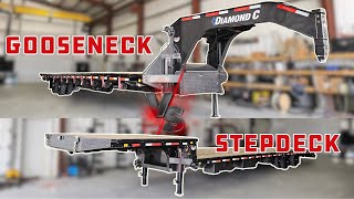 Stepdeck VS Gooseneck Which is Better [upl. by Camm]