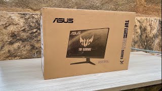 Unboxing Monitor ASUS TUF 165hz IPS Custo Beneficio  Melhor que LG Ultragear [upl. by Liahkim]