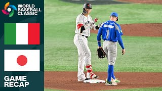 Italy vs Japan Quarterfinals Game Highlights  2023 World Baseball Classic [upl. by Blatt622]