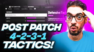 STARTER POST PATCH META 4231 FORMATION amp CUSTOM TACTICS  FC 24 Ultimate Team [upl. by Analim]