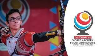 Mete Gazoz v Ivan Kozhokar – recurve junior men’s gold final  Yankton 2018 [upl. by Nwad173]