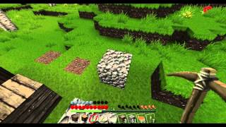 Minecraft CHROMA HILLS texture pack break block anim [upl. by Imoian]