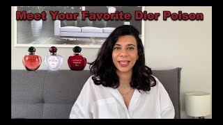 Dior Poison Range Review Hypnotic Poison EDP amp EDT Poison Girl amp Pure Poison [upl. by Zsolway]