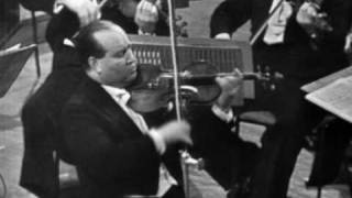 David Oistrakh  Bach Violin Concerto in A minor 2nd mvt [upl. by Celina201]