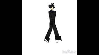 In the Form of Casualness hes walking so Casual ibispaintx animation loop [upl. by Ikcir]