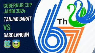 Tanjab Barat 1 vs 0 Sarolangun  PENYISIHAN GRUP GUBERNUR CUP 2024 [upl. by Davina193]