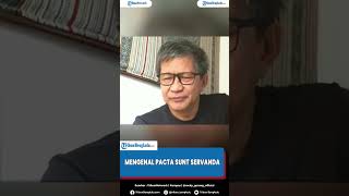 Mengenal Pacta Sunt Servanda Salah Satu Topik Debat Panas Rocky Gerung dengan Silfester Matutina [upl. by Eylrac670]