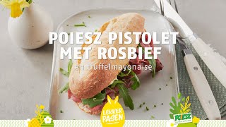 Poiesz Lekker Pasen pistolet rosbief [upl. by Zashin]