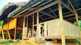 Skill in joining boards for a simple wooden kitchen Bàn Thị Chạn [upl. by Nevag]