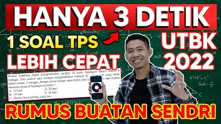 NGERJAIN TPS UTBK 2022 PAKAI TRIK CEPAT HANYA 3 DETIK [upl. by Bernt]