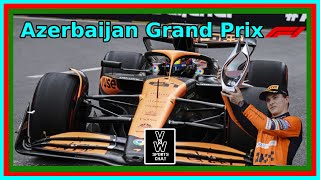 Baku F1 Race Highlights An Absolutely INSANE Race [upl. by Mosera]