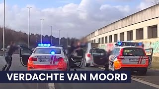 Politie  Verdachte van moord aangehouden  Steekpartij [upl. by Balcer]