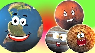 Планетная песня  узнать планеты  Песня Солнечной системы  Learn Planets Names  Planets Song [upl. by Yssirk]