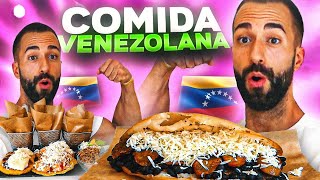 Probando COMIDA TÍPICA VENEZOLANA por PRIMERA VEZ  TanoVillar [upl. by Jp]