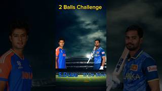 Shivam Dube vs Dhananjaya De Silva 22 Balls challenge shorts shortsfeed [upl. by Rasaec74]