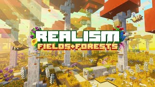 REALISM v1 \\ Fields  Forests  Minecraft Marketplace World  Showcase [upl. by Elatsyrc966]