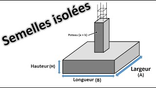 Dimensionnement des semelles isolées [upl. by Dew]