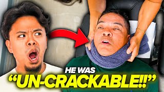 FOR 30 YEARS NO ONE COULD CRACK HIS BACK 😱  Daily Vlog  Chiropractor Pain Relief  Dr Tubio [upl. by Aliuqahs]