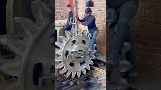 50 Ton Heavy Sugar Mills Roller Gear Crafting [upl. by Abbotsen654]