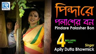 Pindare Polasher Bon  পিন্দারে পলাশের বন  Bengali Jhumur Dance Song  Apily Dutta Bhowmick [upl. by Mikal903]