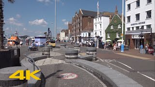 Poole Walk Town Centre amp Harbour【4K】 [upl. by Zelda]