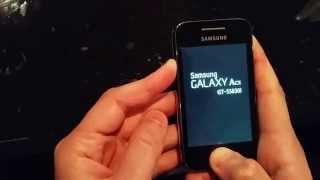 Reset Samsung Galaxy Ace s5830i5839i Hard Reset [upl. by Enrobso]