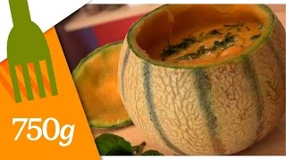 Recette de Gaspacho de melon au Sauternes  750g [upl. by Tobit]