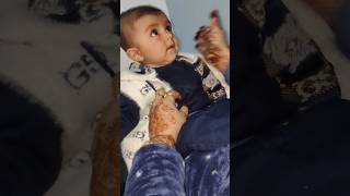 baby beating laughing shortsshortsfeedyoutubeshort trendingviralcutebabyfunny [upl. by Nnylram524]