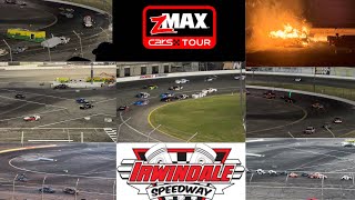 Irwindale speedway zMAX Cars tour west amp MMI Legends and MORE Full Show 83024 [upl. by Inajar599]