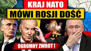 OGROMNY ZWROT  KRAJ NATO MÓWI ROSJI DOŚĆ [upl. by Zehc299]