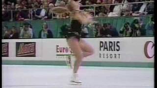 Tonya HardingGillooly USA  1992 Worlds Ladies Free Skate [upl. by Kinelski]