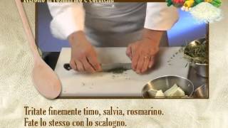 Risotto al rosmarino e coratella [upl. by Seena]