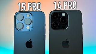 iPhone 15 PRO vs 14 PRO Ha senso cambiare Quale acquistare  RECENSIONE e CONFRONTO approfondito [upl. by Lili692]