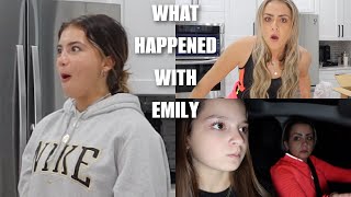 WHAT HAPPENED WITH EMILY   VLOG1553 [upl. by Idarb]