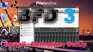 FXpanison BFD3  Install Setup Authorize [upl. by Johppah]