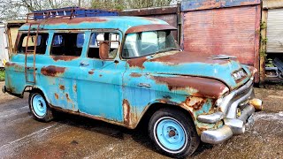 1956 gmc carryall project [upl. by Serge802]