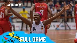 First Bank NGR v Clube Desportivo 1° Agosto ANG  Full Game  FIBAACCW 2016 [upl. by Rostand640]