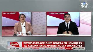 RAÚL VALLADARES LA ENTREVISTA HN 18092024 [upl. by Sucrad]