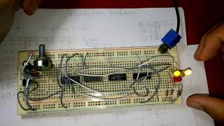 Decompteur Synchrone 2 Bascule JKélectronique numérique matrice câblage [upl. by Eugatnom]